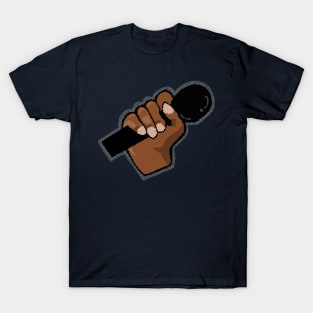 Mic hip hop hand T-Shirt